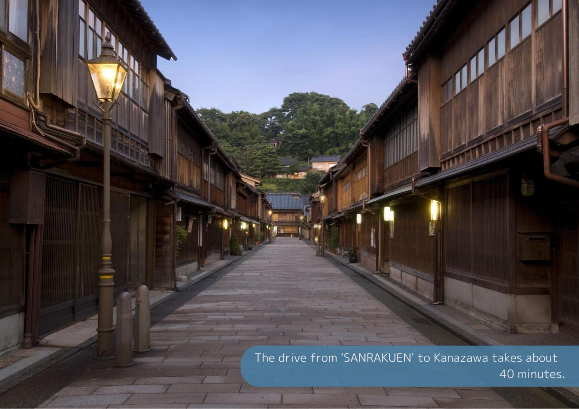 Hotel Sanrakuen Tonami Exterior foto